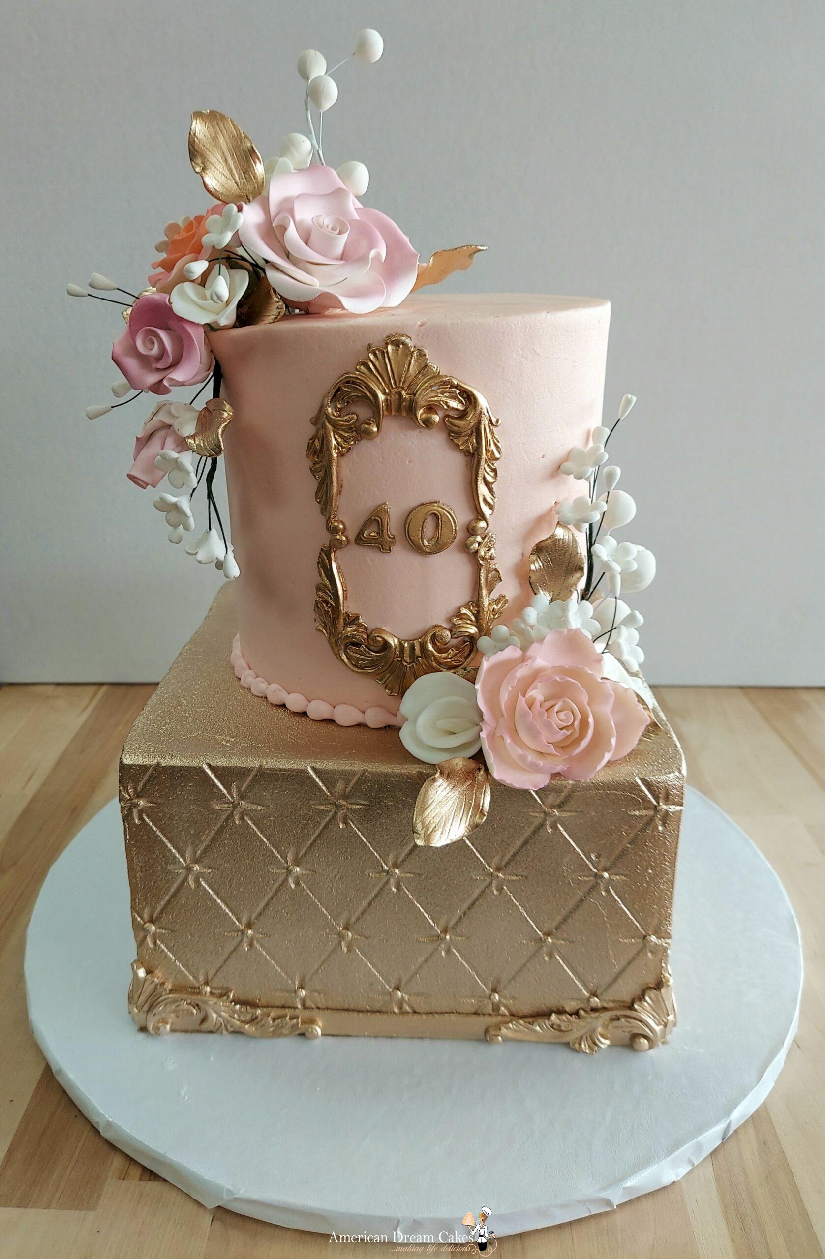 Swirl 18 Eighteenth Birthday Cake Topper - Letterfy